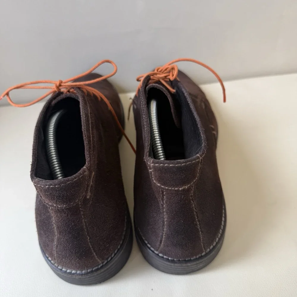 1901 Men's Size 11M Brown Suede Chukka Boots Lace Up Desert Ankle Boots